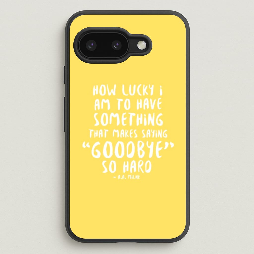 How Lucky I Am - Winnie - Disney Phone Case for Google Pixel 9a
