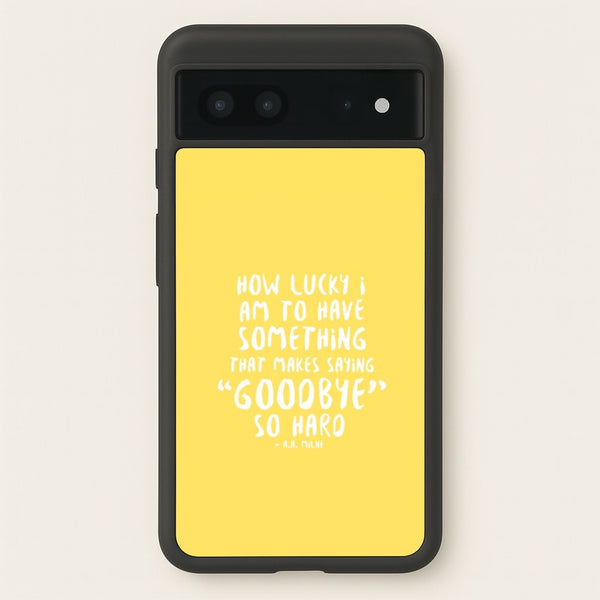 How Lucky I Am - Winnie - Disney Phone Case for Google Pixel 7