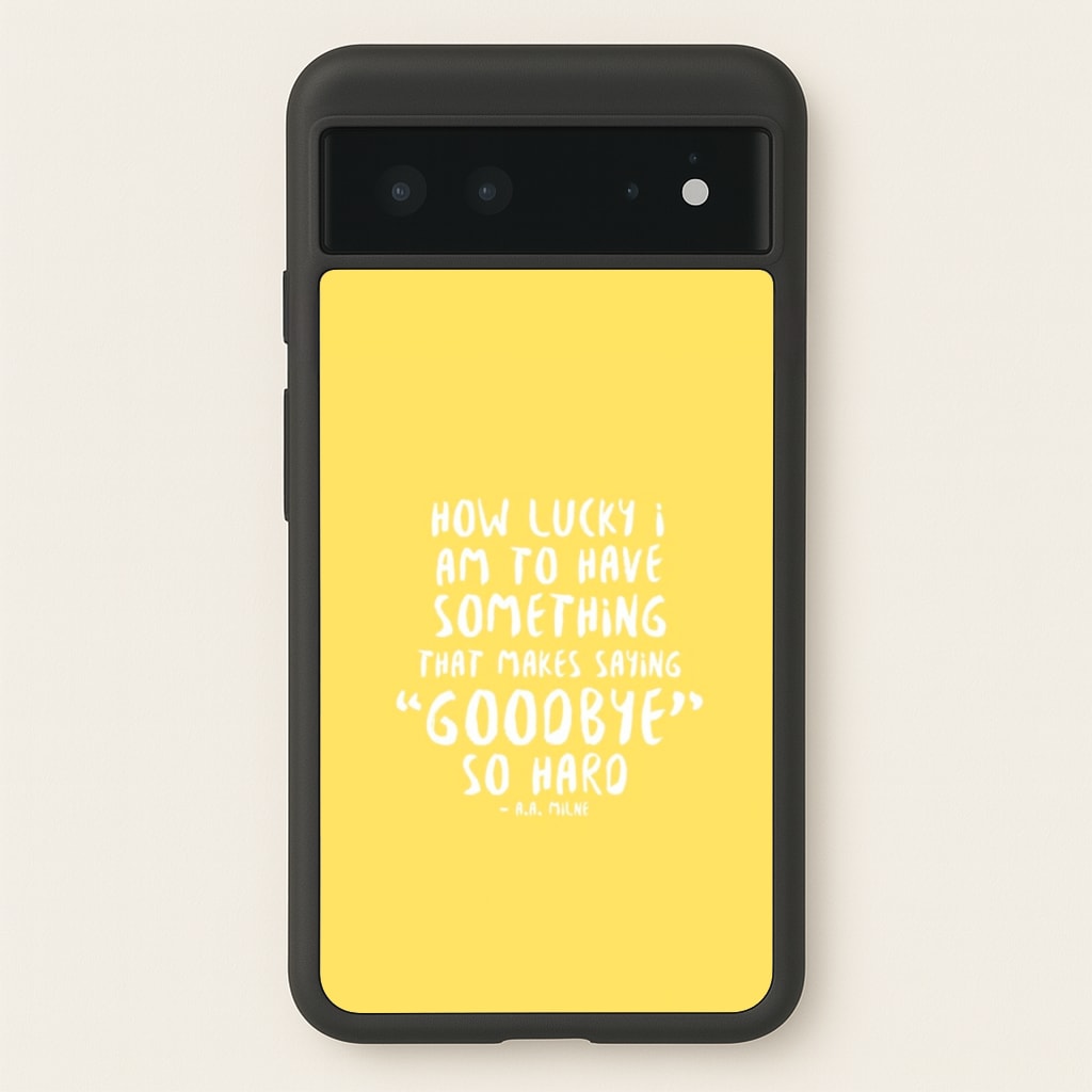 How Lucky I Am - Winnie - Disney Phone Case for Google Pixel 6