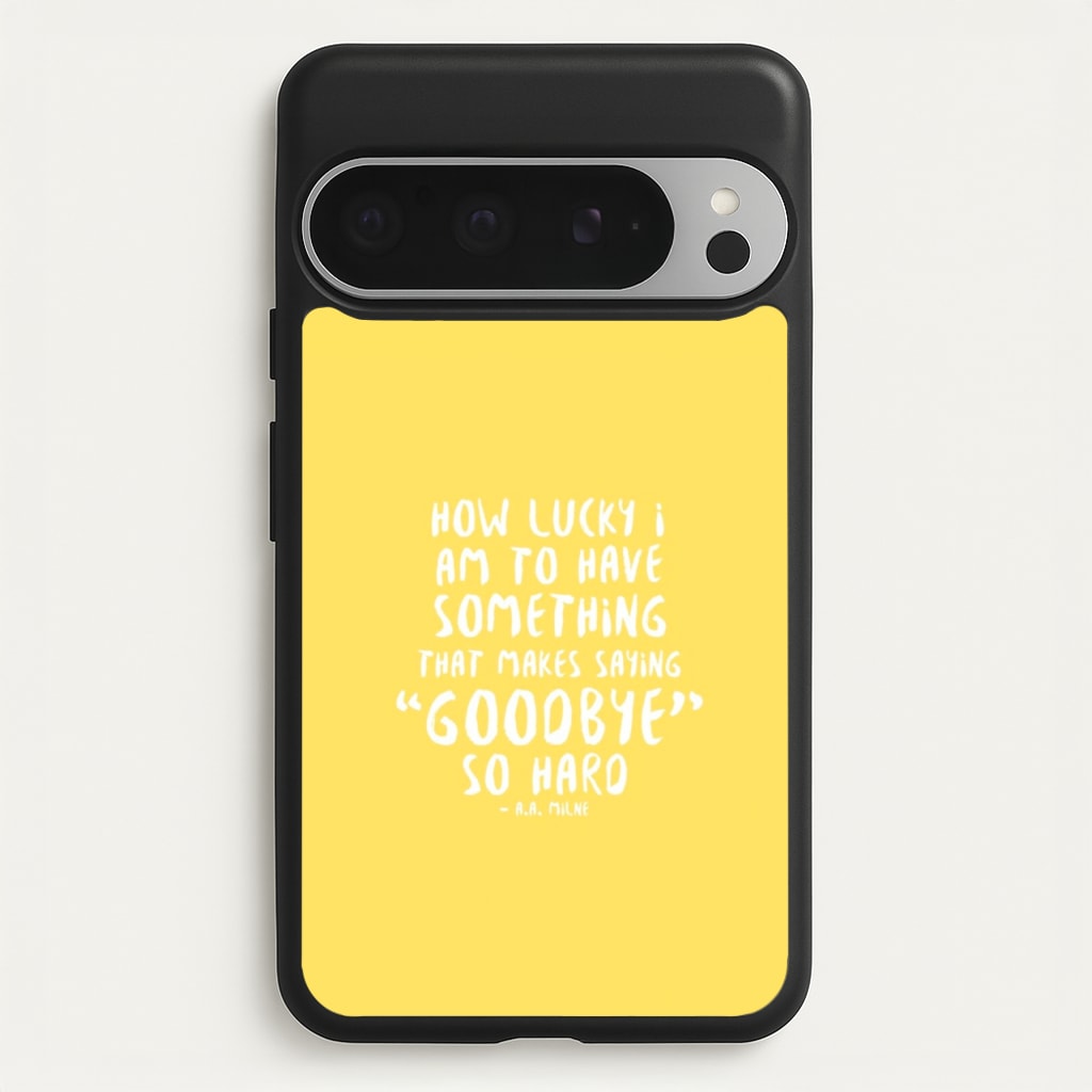 How Lucky I Am - Winnie - Disney Phone Case for Google Pixel 9 Pro XL
