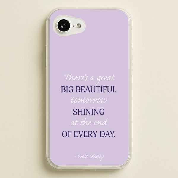 Great Big Beautiful Tomorrow - Disney Phone Case for iPhone 16e
