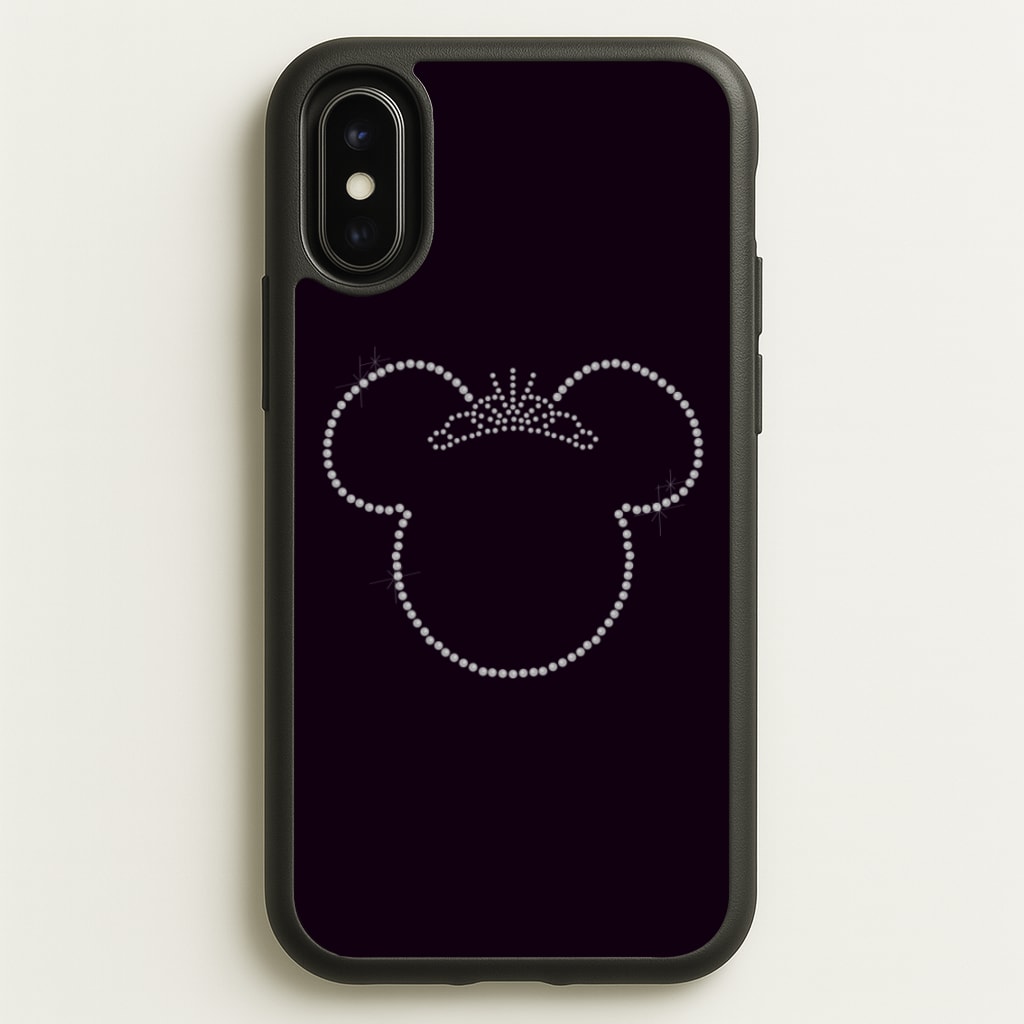 Diamond Mouse - Disney Phone Case for iPhone X / XS