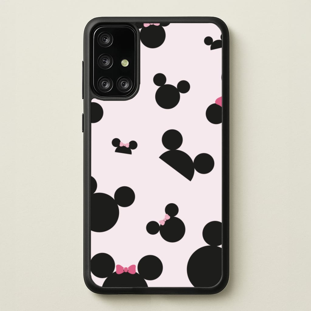 Mice Hats - Disney Phone Case for Galaxy A71
