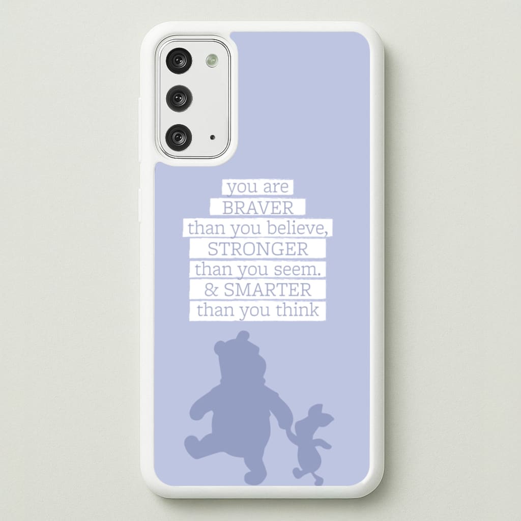 Braver, Stronger, Smarter - Disney Phone Case for Galaxy Note 20