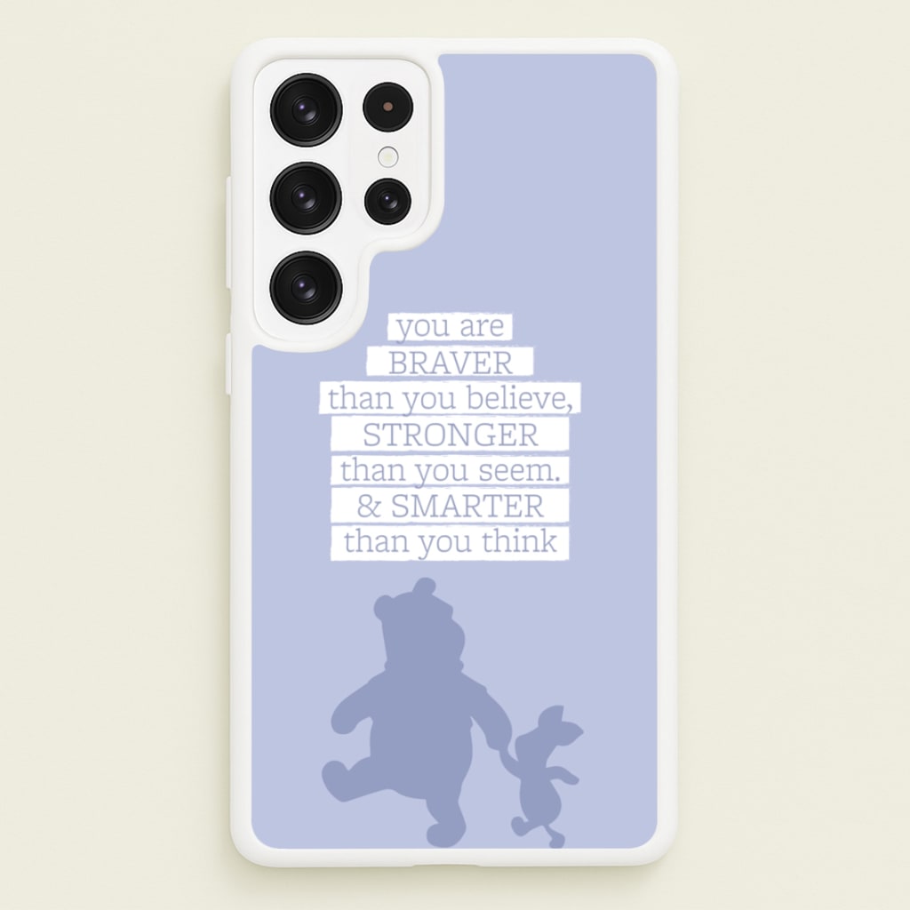 Braver, Stronger, Smarter - Disney Phone Case for Galaxy S22 Ultra