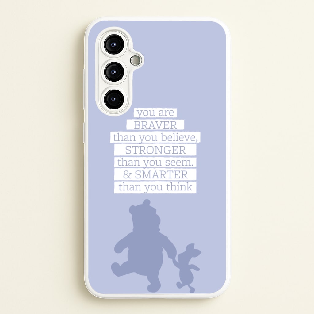 Braver, Stronger, Smarter - Disney Phone Case for Galaxy A54