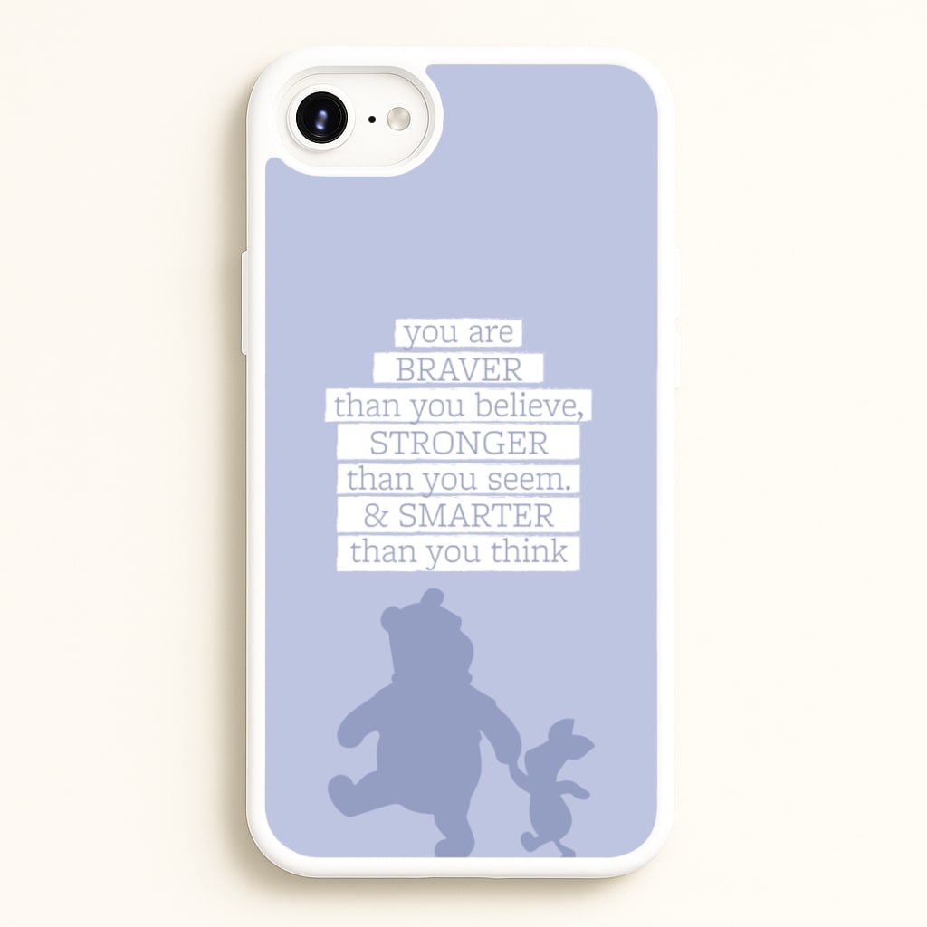 Braver, Stronger, Smarter - Disney Phone Case for iPhone 6 / 7 / 8 / SE