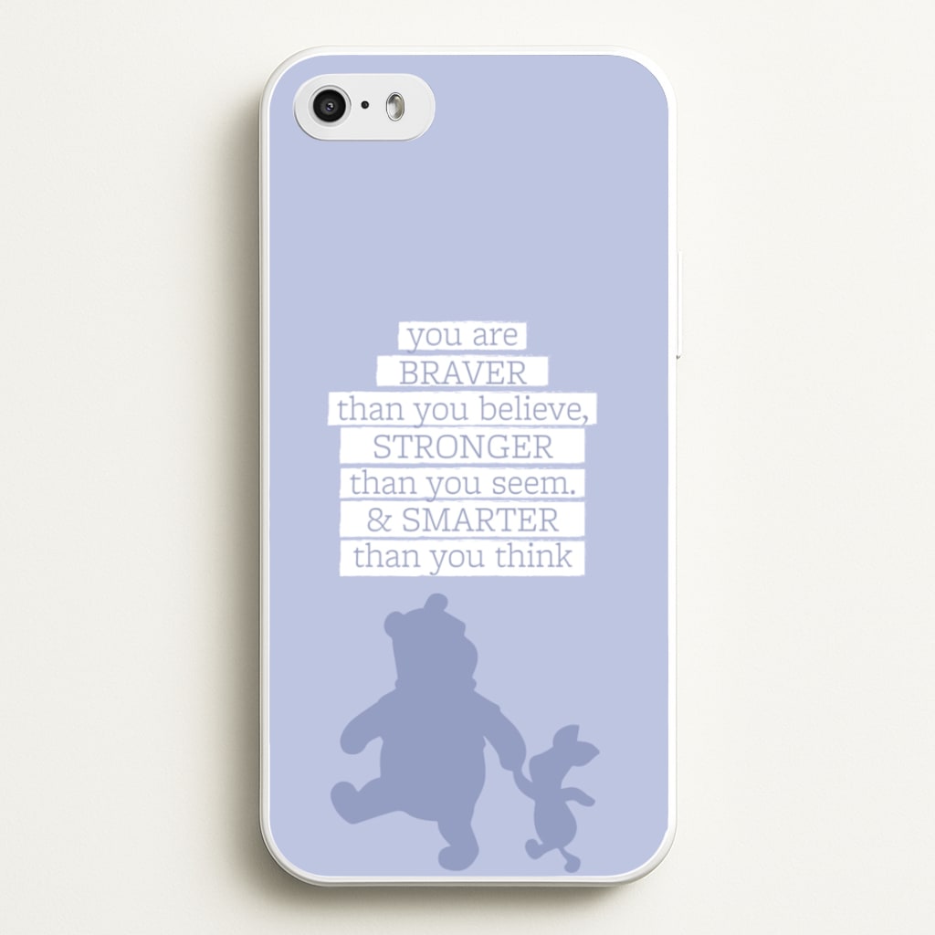 Braver, Stronger, Smarter - Disney Phone Case for iPhone 5 / 5s / SE 2016