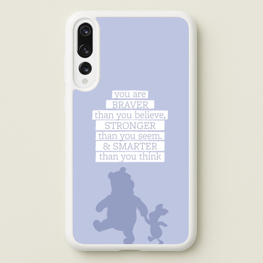 Braver, Stronger, Smarter - Disney Phone Case for Huawei P20 Pro