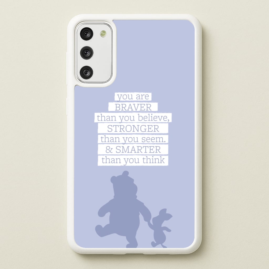 Braver, Stronger, Smarter - Disney Phone Case for Galaxy A41