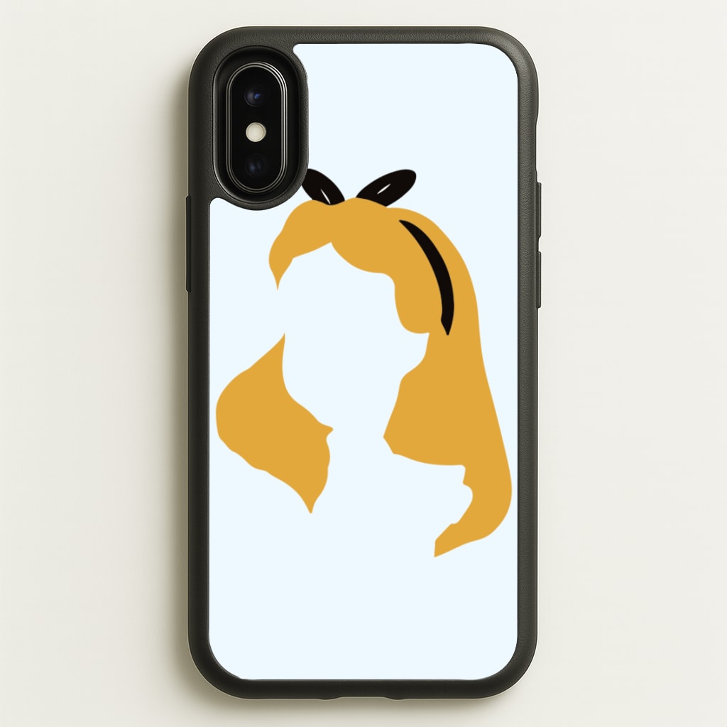 Alice - Disney Phone Case for iPhone X / XS
