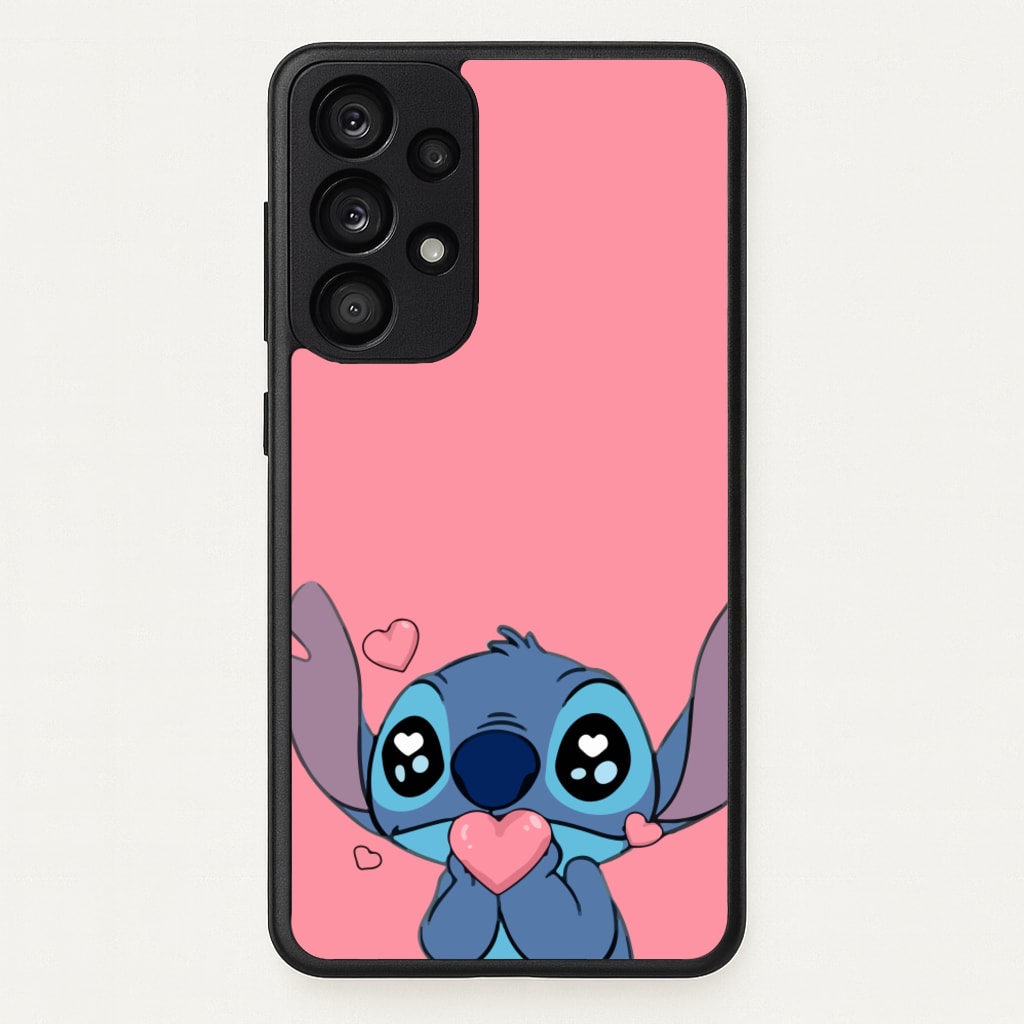 Cute Alien Blue - Disney Phone Case for Galaxy A33