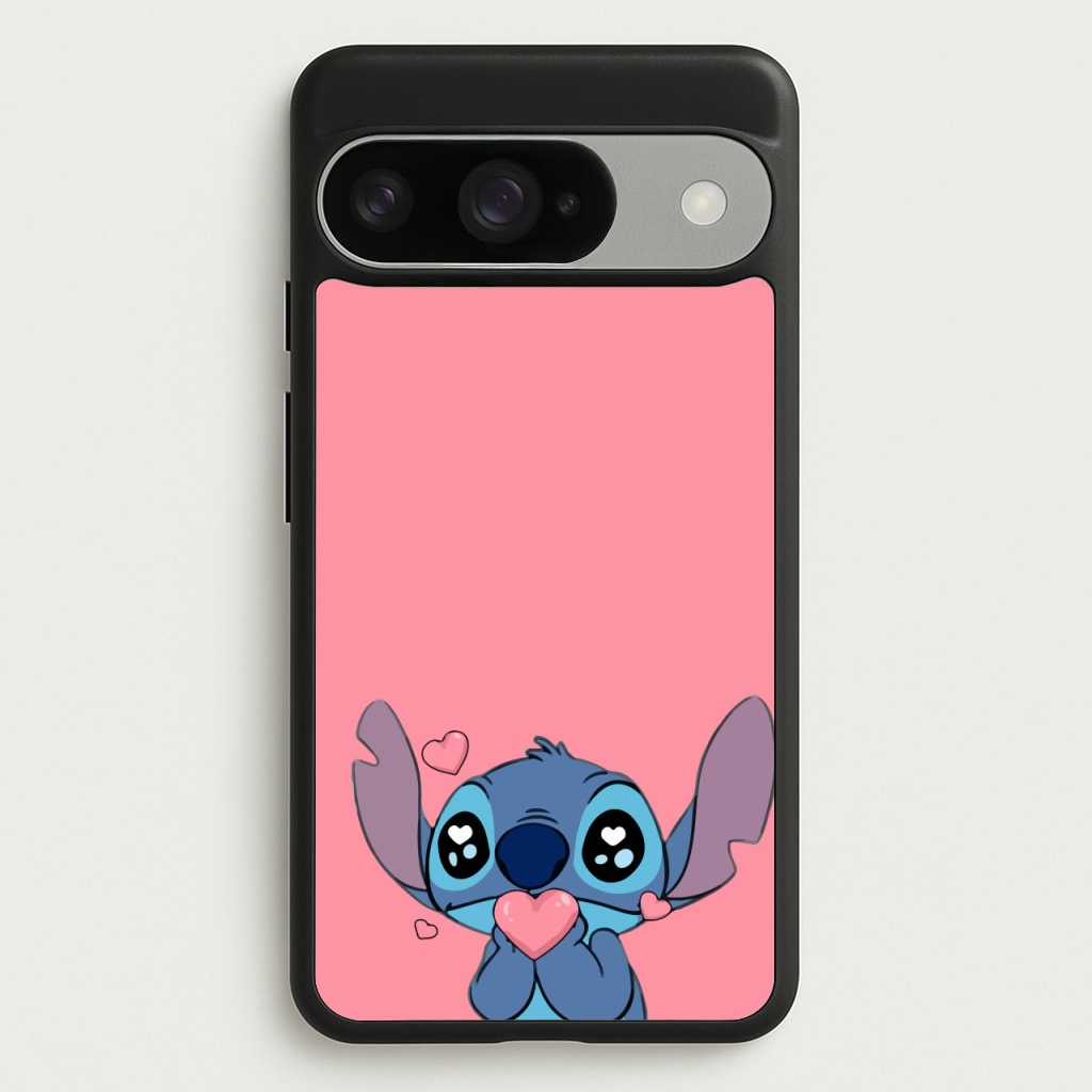 Cute Alien Blue Phone Case for Google Pixel 10 / 10 Pro