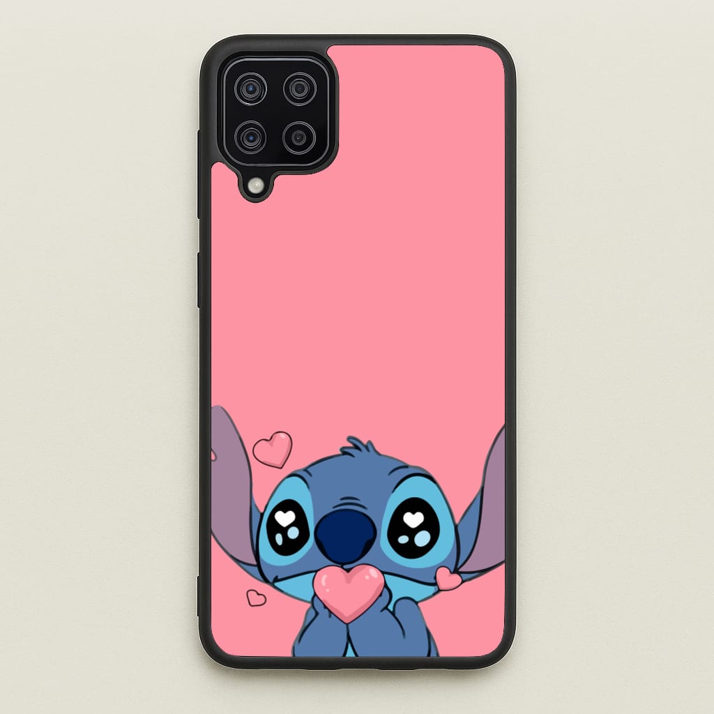 Cute Alien Blue - Disney Phone Case for Galaxy A12