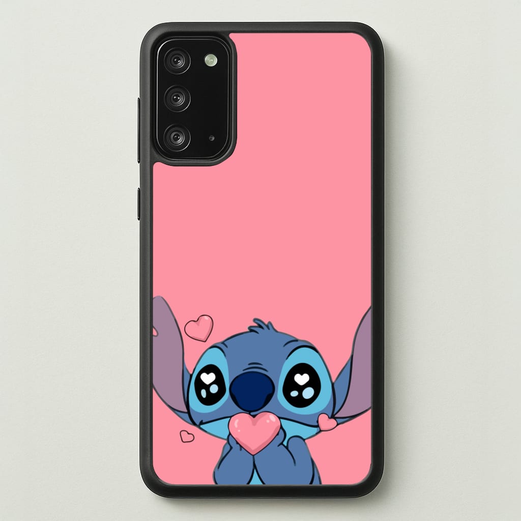 Cute Alien Blue - Disney Phone Case for Galaxy Note 20