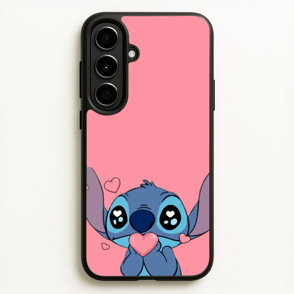 Cute Alien Blue - Disney Phone Case for Galaxy A56