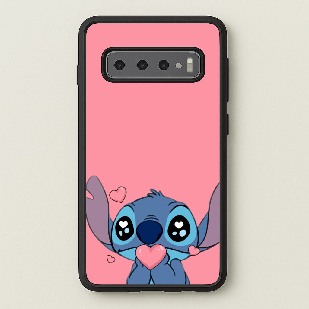 Cute Alien Blue - Disney Phone Case for Galaxy S10