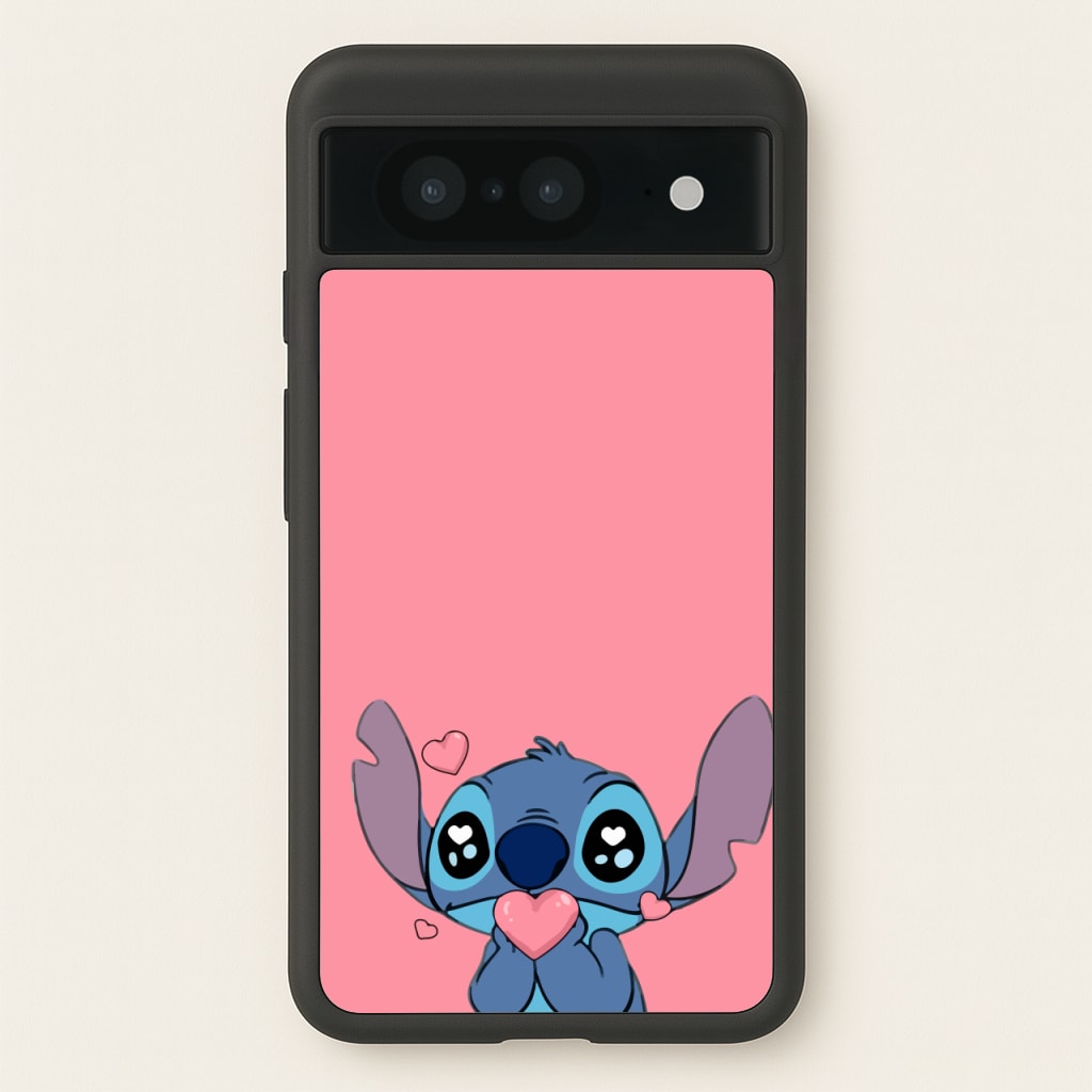Cute Alien Blue - Disney Phone Case for Google Pixel 8