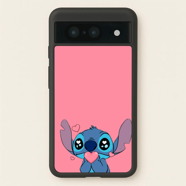 Cute Alien Blue - Disney Phone Case for Google Pixel 8