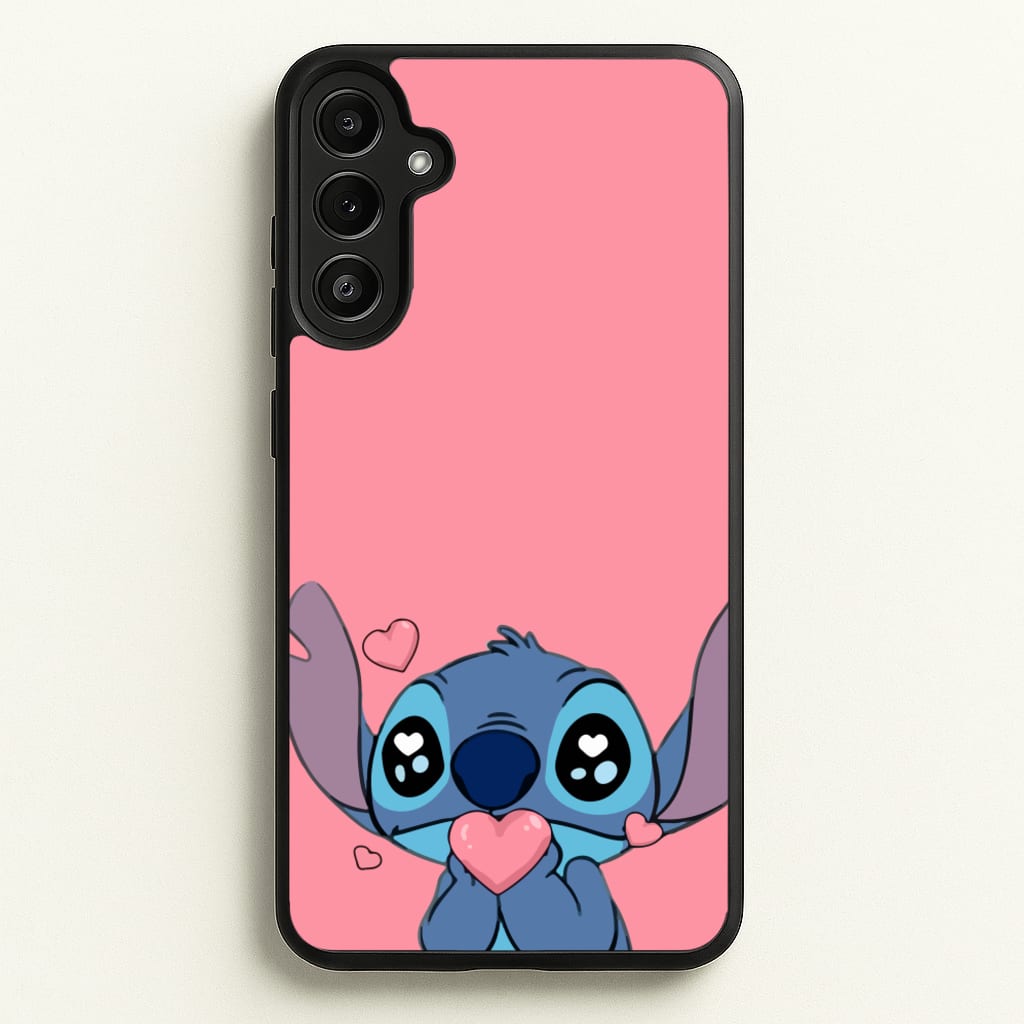 Cute Alien Blue - Disney Phone Case for Galaxy A36