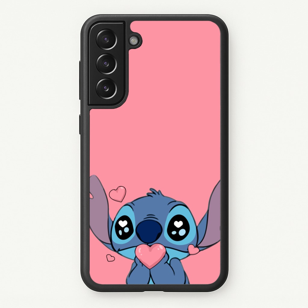 Cute Alien Blue - Disney Phone Case for Galaxy S22 Plus