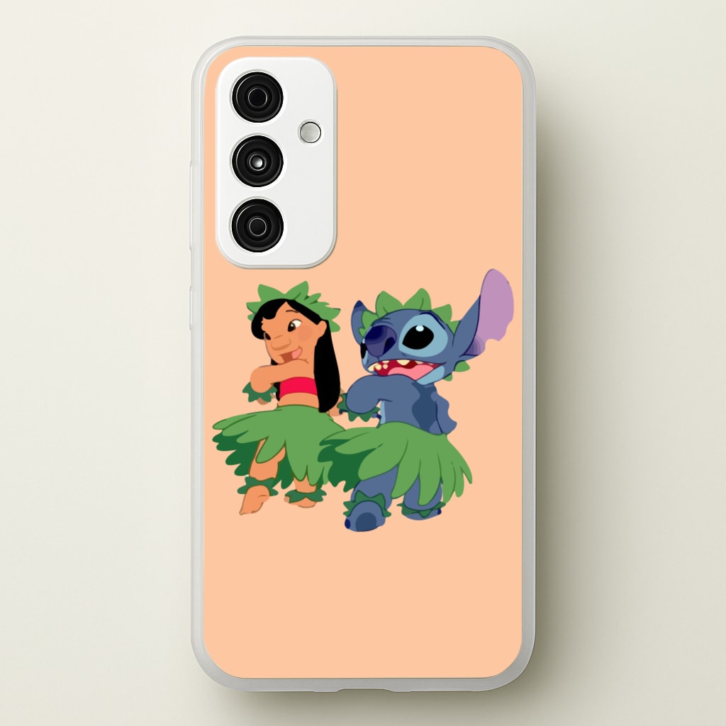 Lilo And Alien Blue Hoola - Phone Case for Galaxy A35