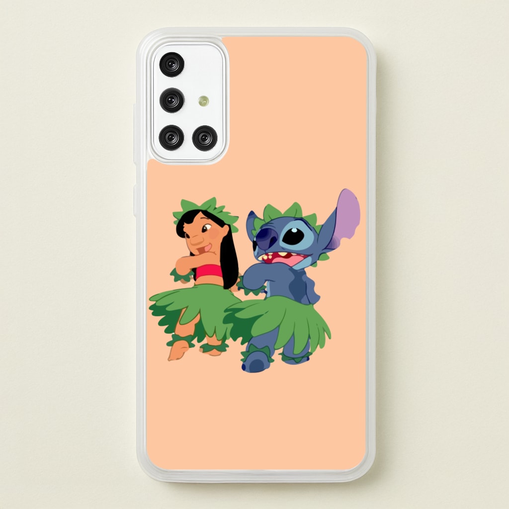 Lilo And Alien Blue Hoola - Phone Case for Galaxy A71