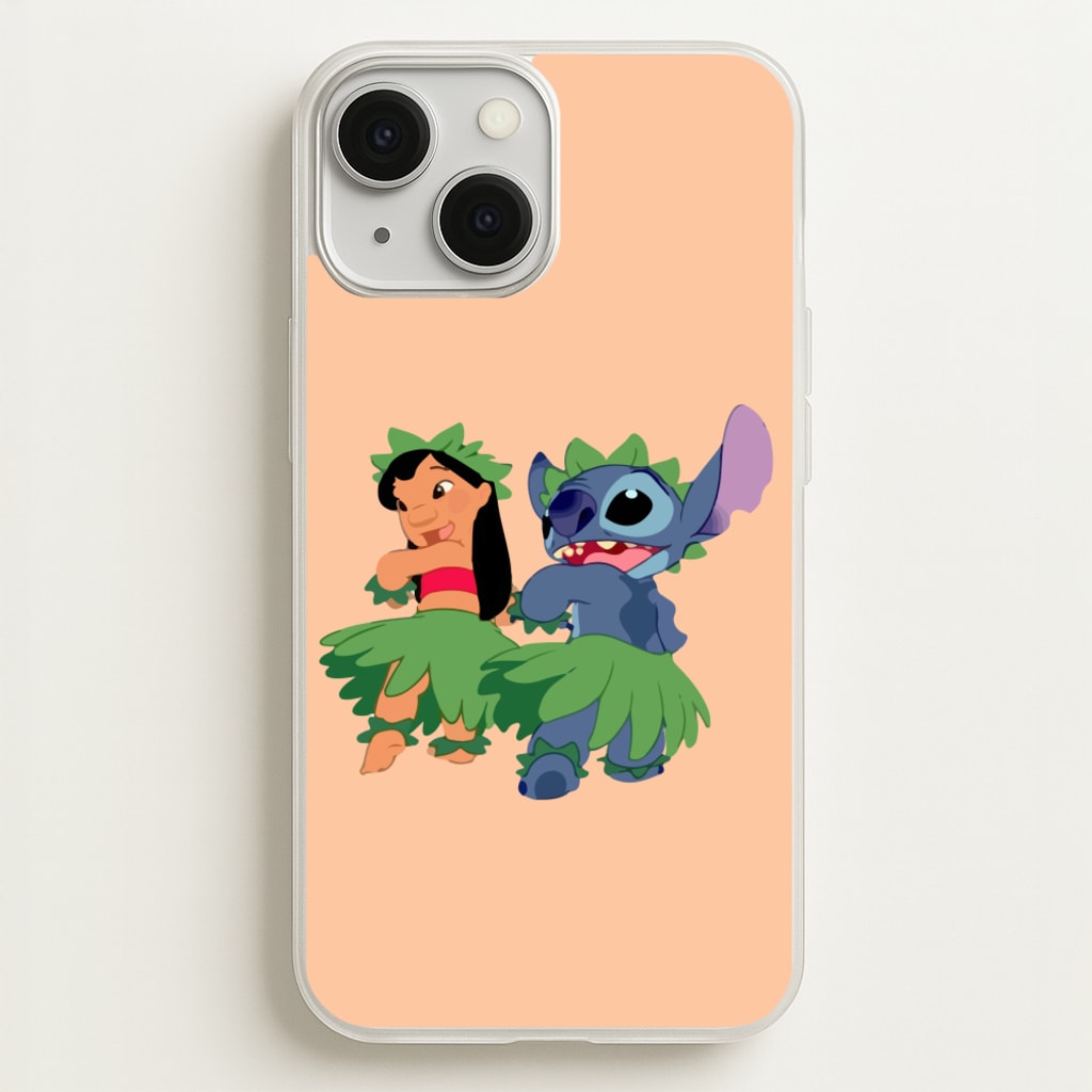 Lilo And Alien Blue Hoola - Phone Case for iPhone 13