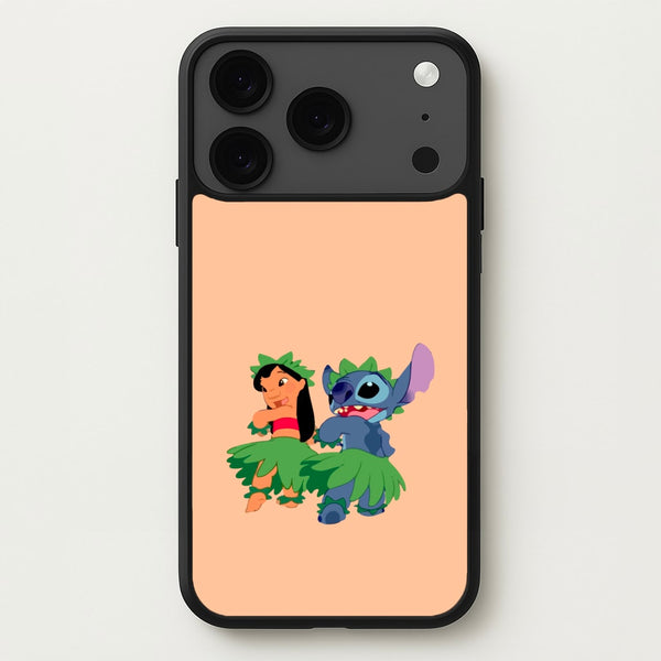 Lilo And Alien Blue Hoola Phone Case for iPhone 17 Pro Max