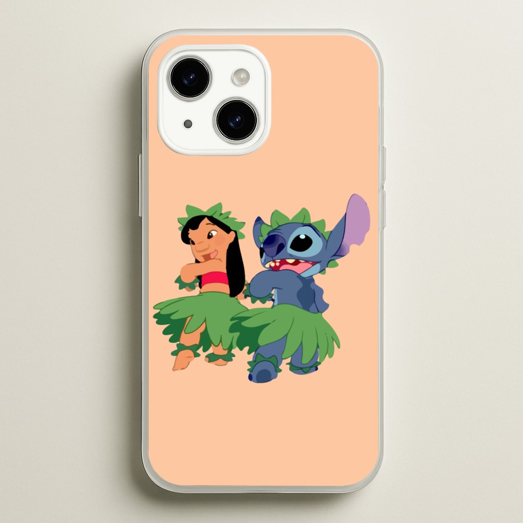 Lilo And Alien Blue Hoola - Phone Case for iPhone 15