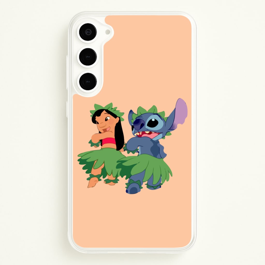 Lilo And Alien Blue Hoola - Phone Case for Galaxy S23
