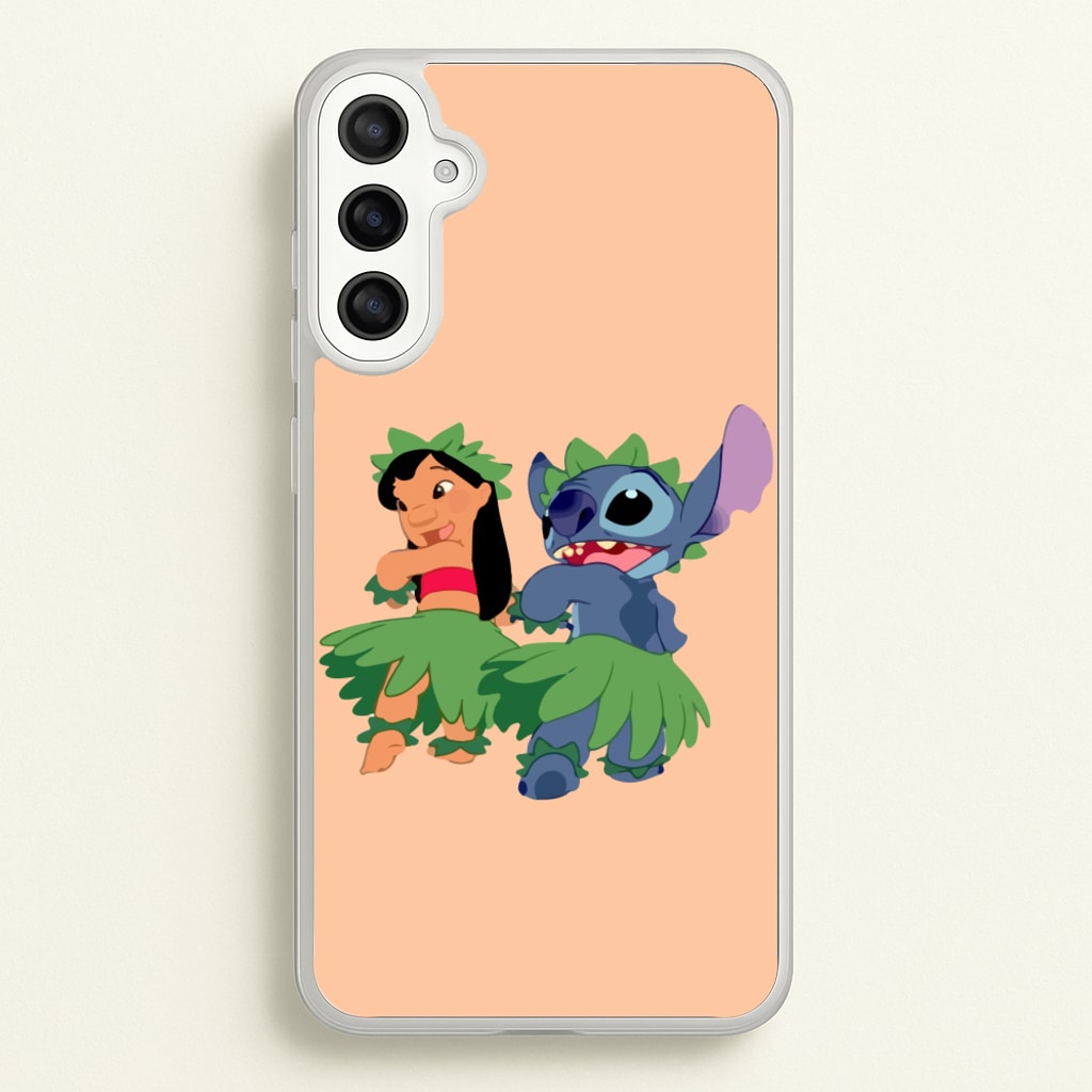 Lilo And Alien Blue Hoola - Phone Case for Galaxy A34