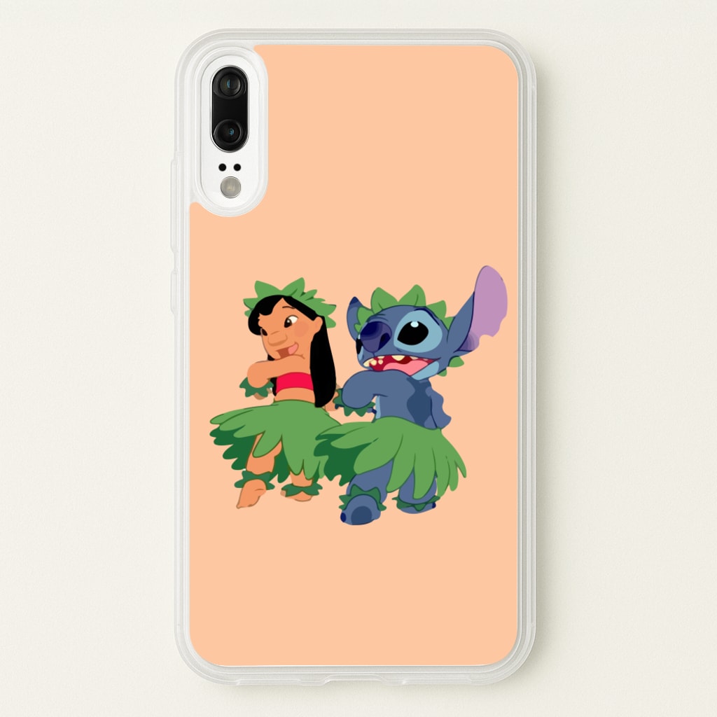 Lilo And Alien Blue Hoola - Phone Case for Huawei P20