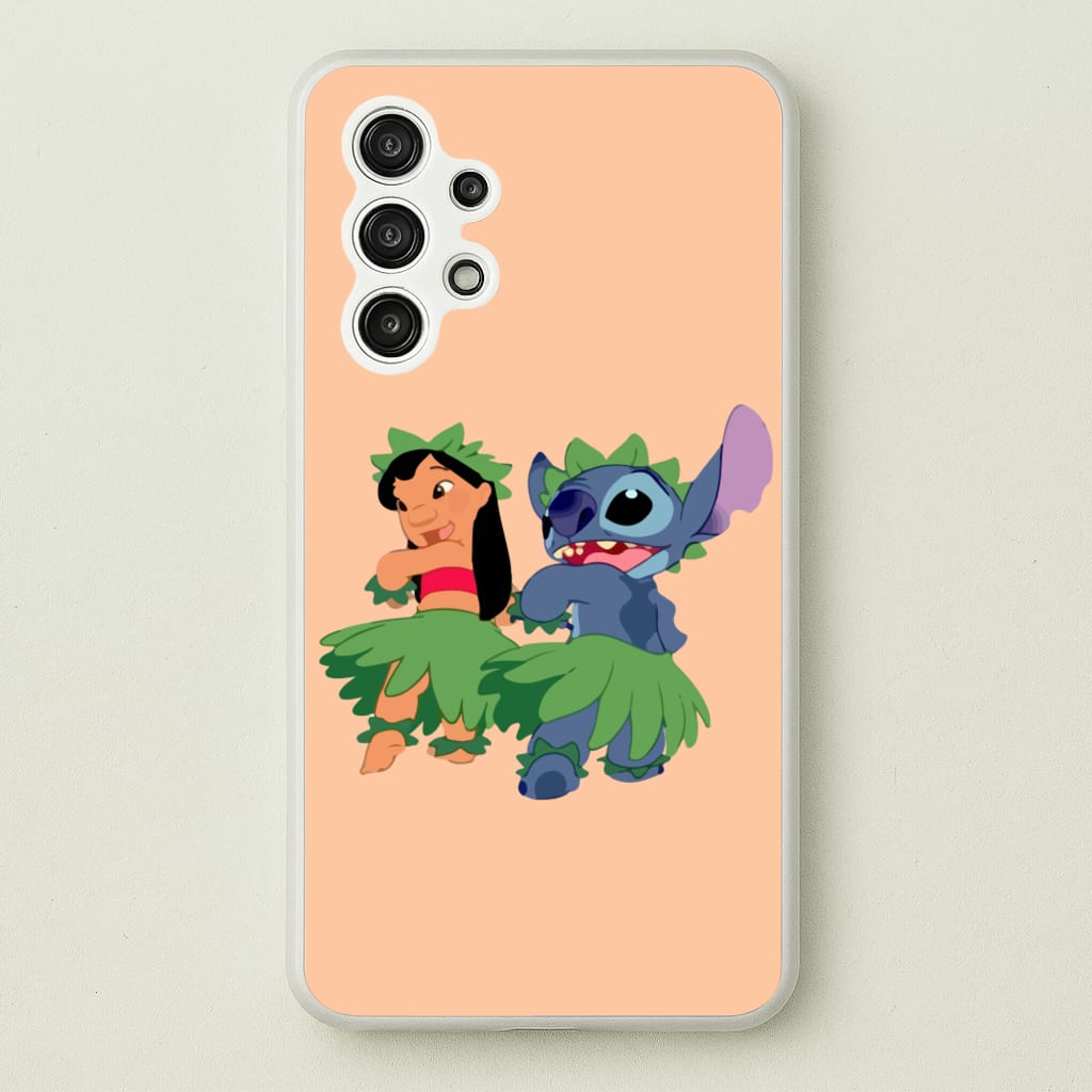 Lilo And Alien Blue Hoola - Phone Case for Galaxy A13