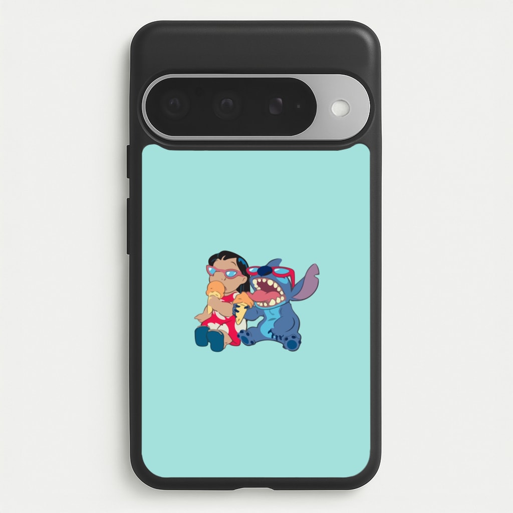 Ice Cream Alien Blue Phone Case for Google Pixel 10 Pro XL