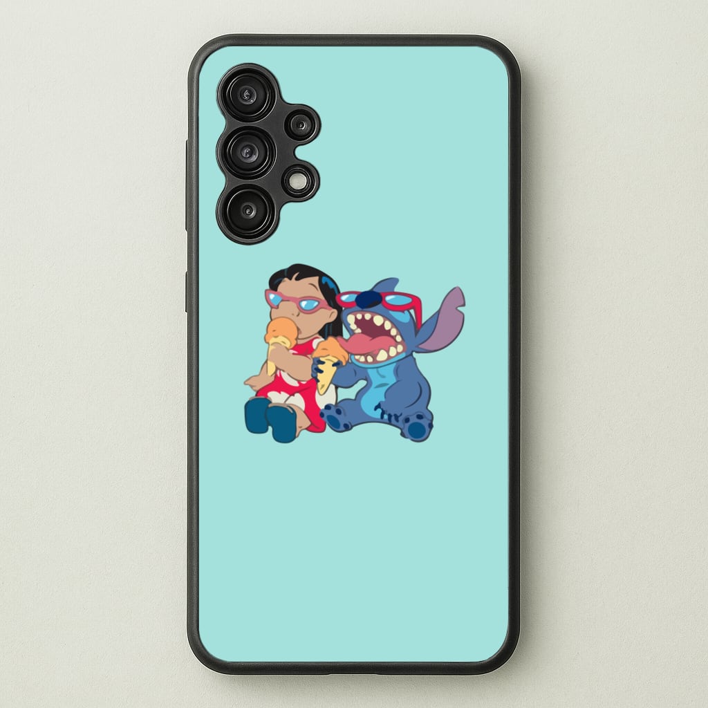 Ice Cream Alien Blue - Disney Phone Case for Galaxy A13