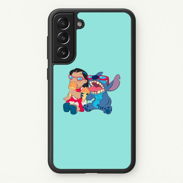 Ice Cream Alien Blue - Disney Phone Case for Galaxy S22