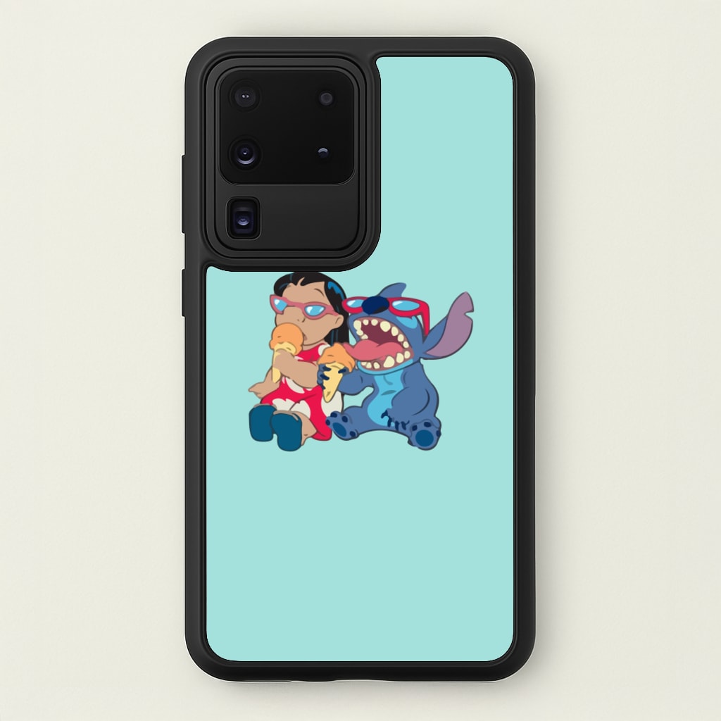 Ice Cream Alien Blue - Disney Phone Case for Galaxy S20 Ultra