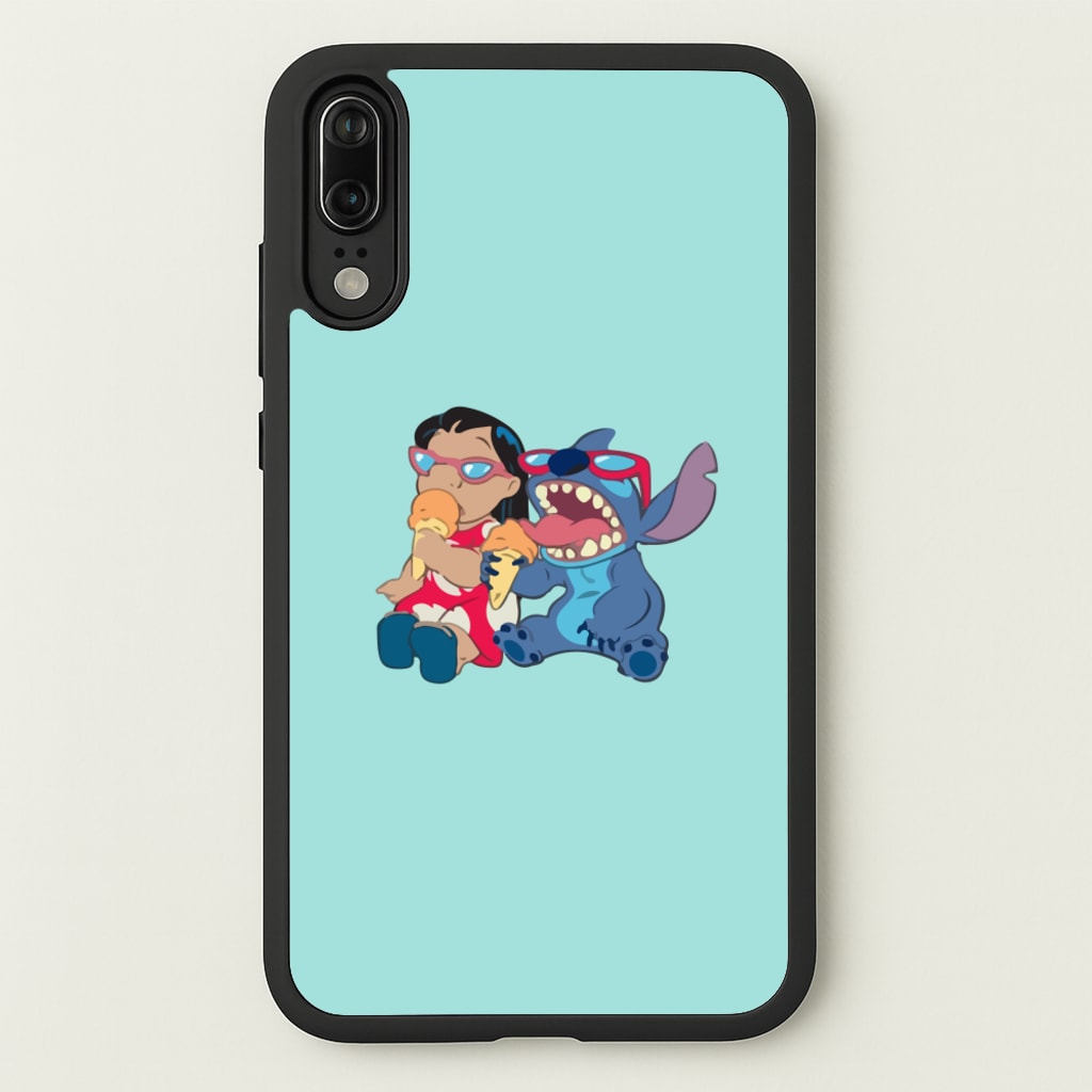 Ice Cream Alien Blue - Disney Phone Case for Huawei P20