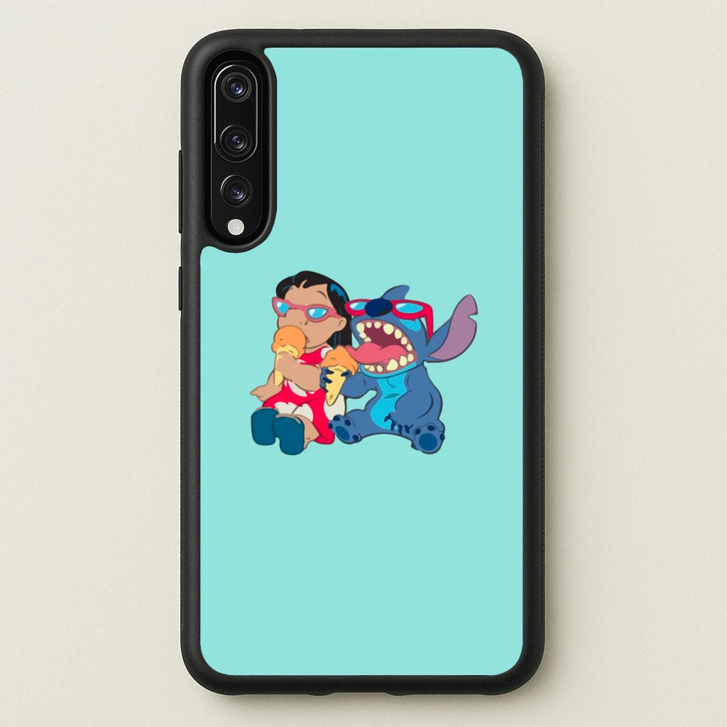 Ice Cream Alien Blue - Disney Phone Case for Huawei P20 Pro