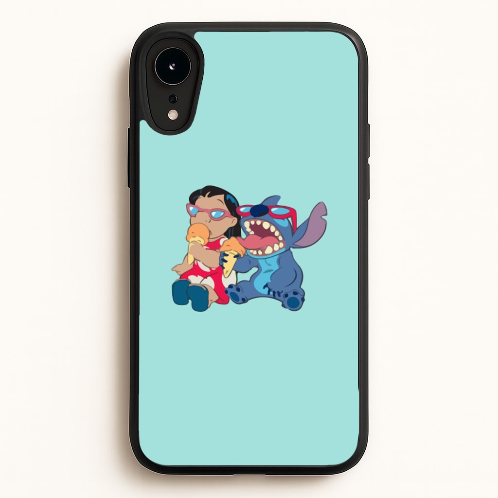 Ice Cream Alien Blue - Disney Phone Case for iPhone XR