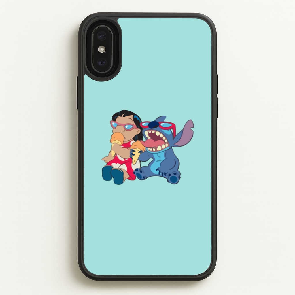 Ice Cream Alien Blue - Disney Phone Case for iPhone XS Max