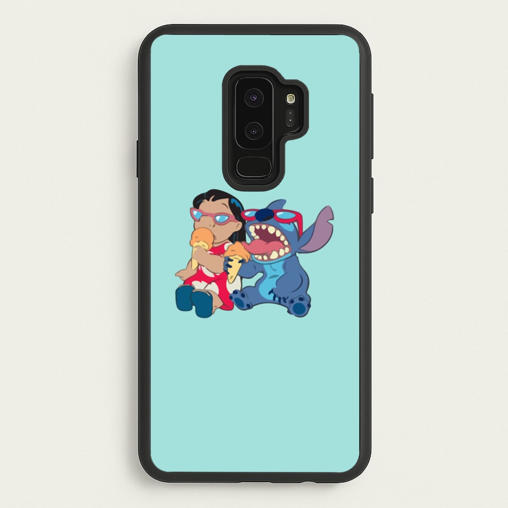Ice Cream Alien Blue - Disney Phone Case for Galaxy S9 Plus