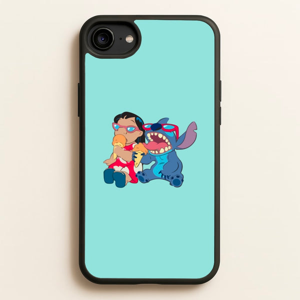 Ice Cream Alien Blue - Disney Phone Case for iPhone 6 / 7 / 8 / SE