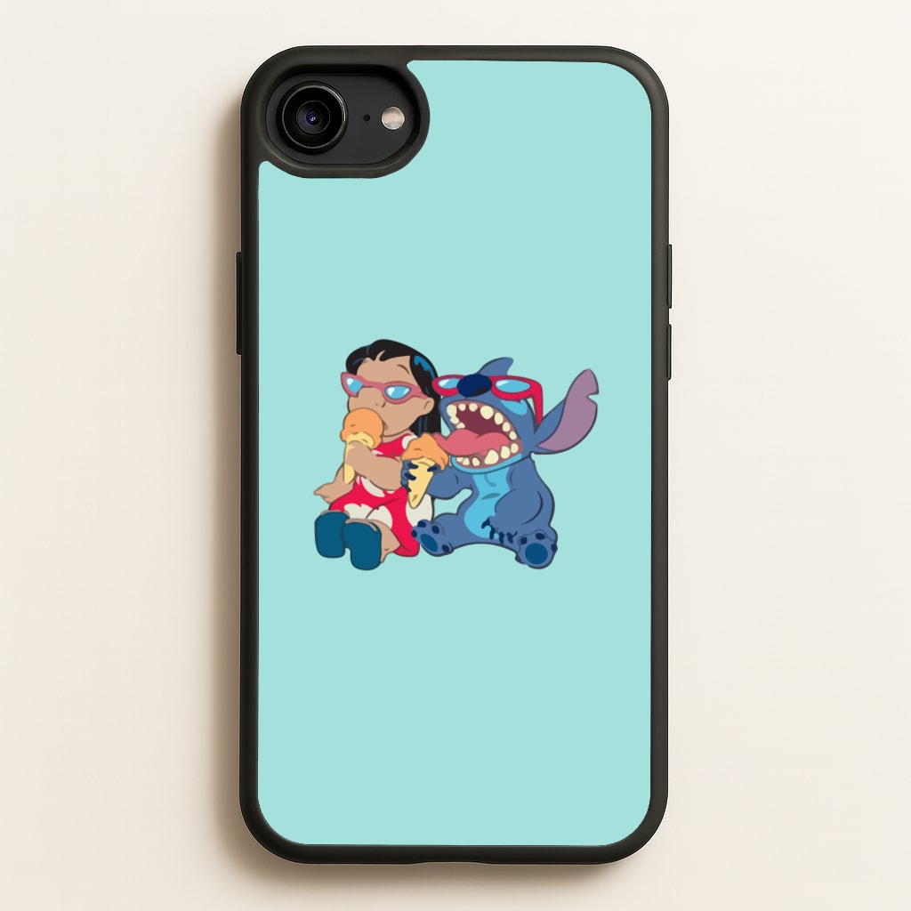Ice Cream Alien Blue - Disney Phone Case for iPhone 6 / 7 / 8 / SE