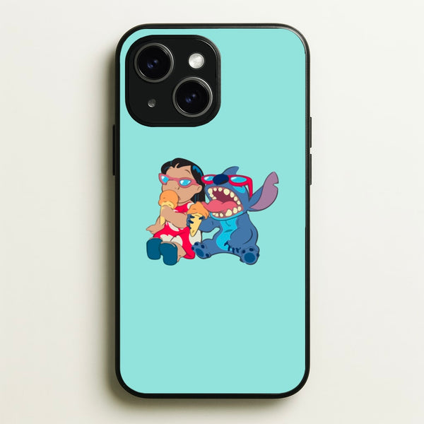 Ice Cream Alien Blue - Disney Phone Case for iPhone 15