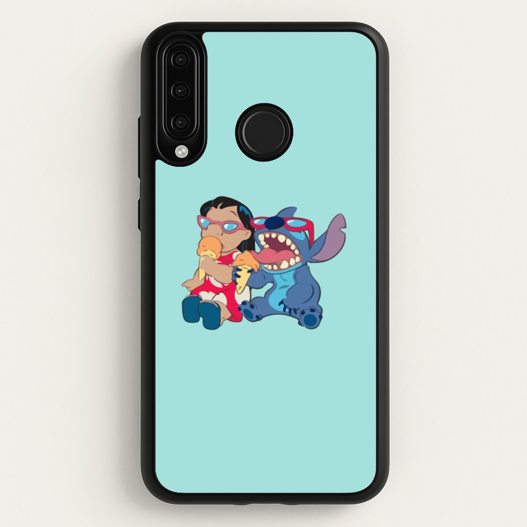 Ice Cream Alien Blue - Disney Phone Case for Huawei P30 Lite
