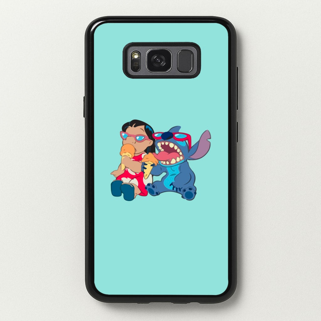 Ice Cream Alien Blue - Disney Phone Case for Galaxy S8 Plus