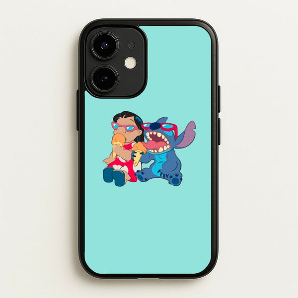 Ice Cream Alien Blue - Disney Phone Case for iPhone 12 Mini