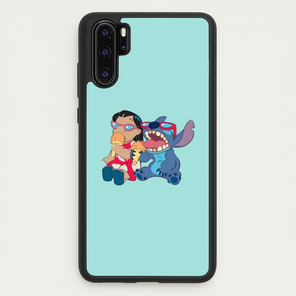 Ice Cream Alien Blue - Disney Phone Case for Huawei P30 Pro